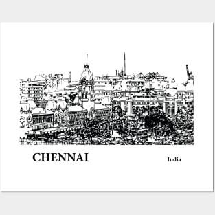 Chennai - India Posters and Art